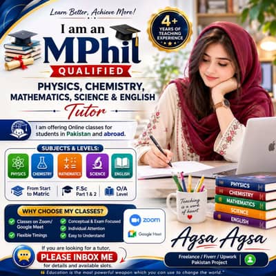 Online tutor available