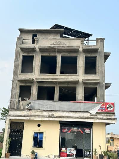 3 Marla corner commercial plaza for sale. demand 135 . rate my kami ho jye gi. location main ferozepur road kahna stop Lahore