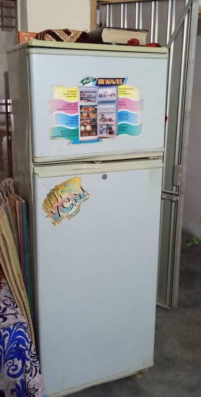 Waves Double Door Refrigerator – Good Condition – Fully Working