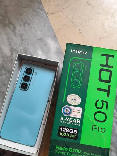 Infinix Hot 50 Pro dual sim approved