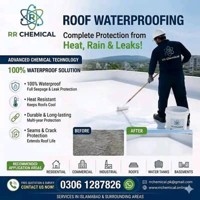 RoofLeakage RoofHeatproofing WaterTank&Washroom Leakage treatment