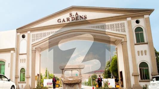 5 Marla Plot available for sale in Badar C block SA Garden Phase 2