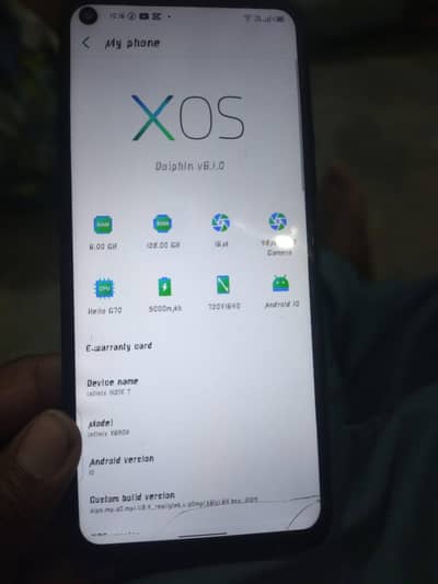 Infinix Note 7  6gb. 128gb. exchange possible hai
