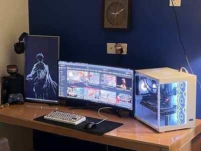 gaming pc - complete setup