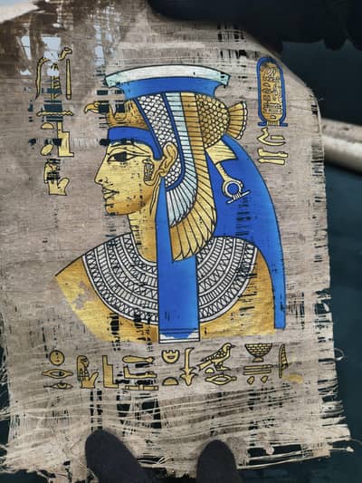 Original Egyptian Papyrus Paintings | Handcrafted Art | Rare Vintage C