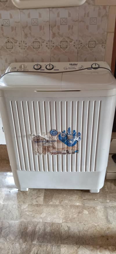 Haier washing machine