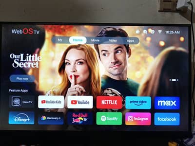 32" Borderless Smart LED TV for Sale