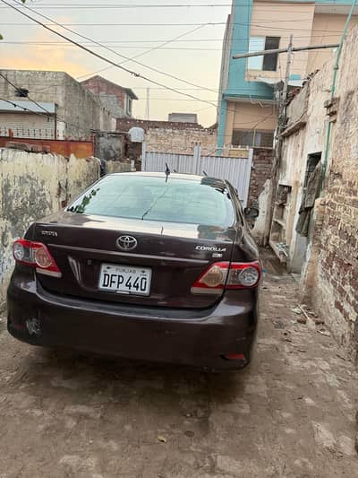 Toyota Corolla GLI 2012