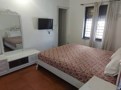 One Bed room Fully furnished upper portion for rent TV lounge kitchen only for one Male