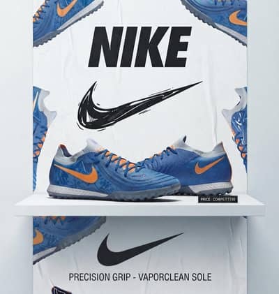 Nike Tiempo legend 9 academy truf trainers - Game Royal Total orange