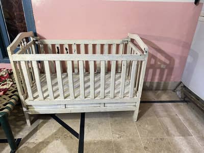 Baby wooden cart