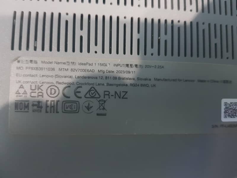 lenono ideapad intel celeron 1