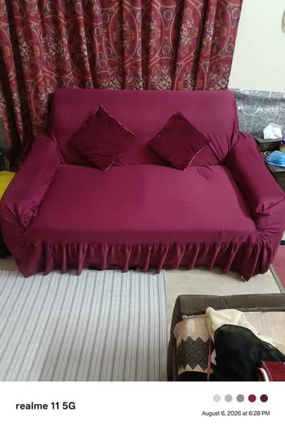 7 Seater Sofa Set 3+2+2 – Good Condition – Adyala Road