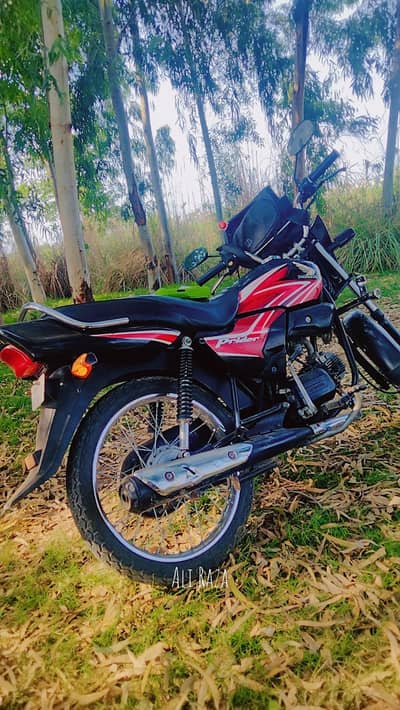 Rider 100 cc used bike condition 10 by 80