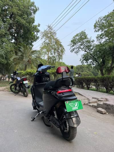 Scooty electric exchange car