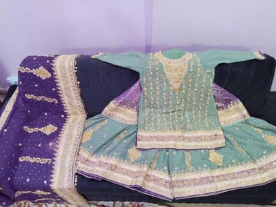Bridal gharara for sale
