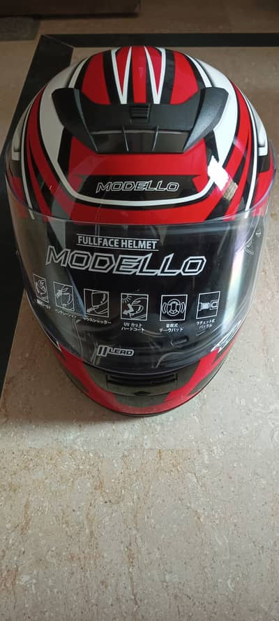 Modello ( lead ) full face japanese helmet.