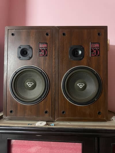 Vintage Cerwin-Vega RE-20 Speakers – Powerful Bass & Loud Sound