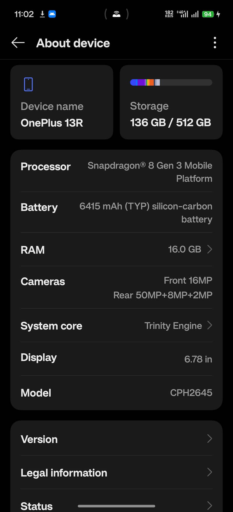 One Plus 13R 1