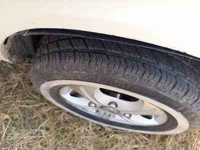 12' k new tyres or new alaye Rims