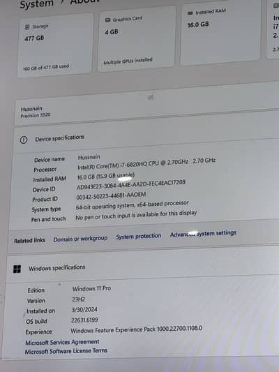 Dell laptop