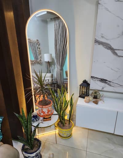 New 7x2 feet Mirror. with warm light