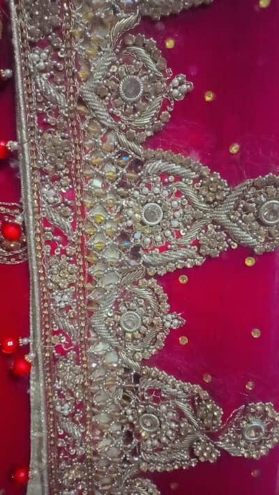 Bridal lehnga set and  jwlryi