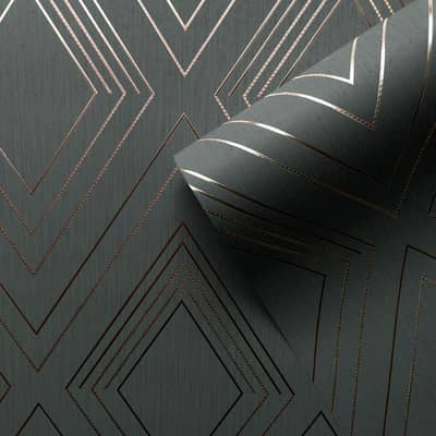 Office renovation shop's design wallpaper wallpenel wooden floor