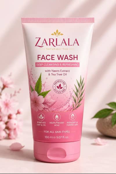 Zarlala face wash Z. cosmitic Pakistan