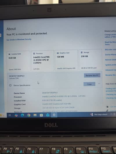 Core i3 8th generation Laptop