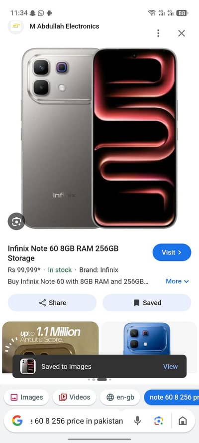 infinix note 60
