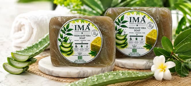 Neem and Aloevera ORGANIC HERBAL SOAP