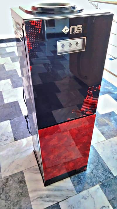 NG Appliances Water Dispenser Hot & Cold + Mini Fridge