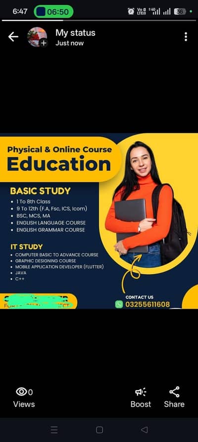 Tuition Classes one to B. sc /BS and Mcs or MIT