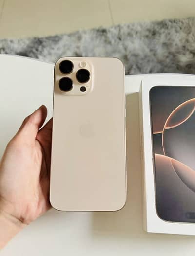iPhone 16 Pro Max with Box