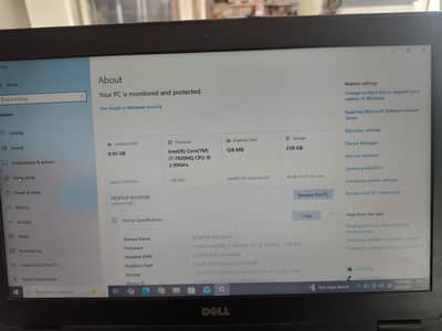 Dell Core i7 7th Generation Laptop