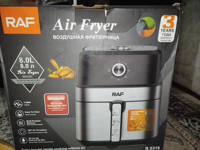 RAF 8L Air Fryer – Like New | 1700W | Used Very Little