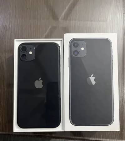 IPhone 11 64gb with box jv 03287486384