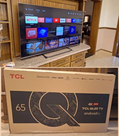 TCL 65 Inch QLED 4K Smart TV Available