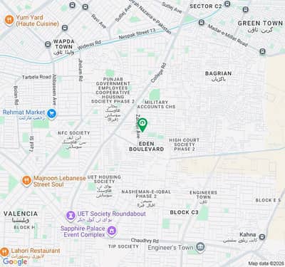 5 MARLA BRAND NEW 2 FLOOR FOR RENT IN EDEN BOLUEVARD HOUSING SOCIETY COLLEGE ROAD LAHORE .