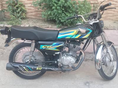 Honda CG 125 2018 – Converted 2026 | Black | Personal Use