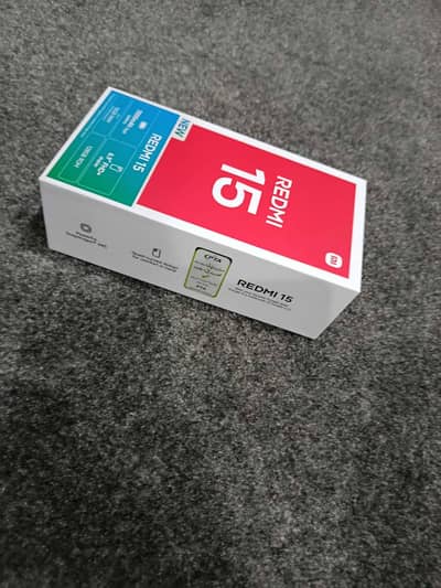 Redmi 15 4G Open Box – 10/10 Mint Condition (7 Months Warranty)