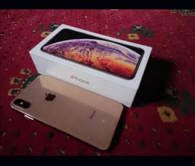 Iphone xs max Golden 512gb dual sim pta