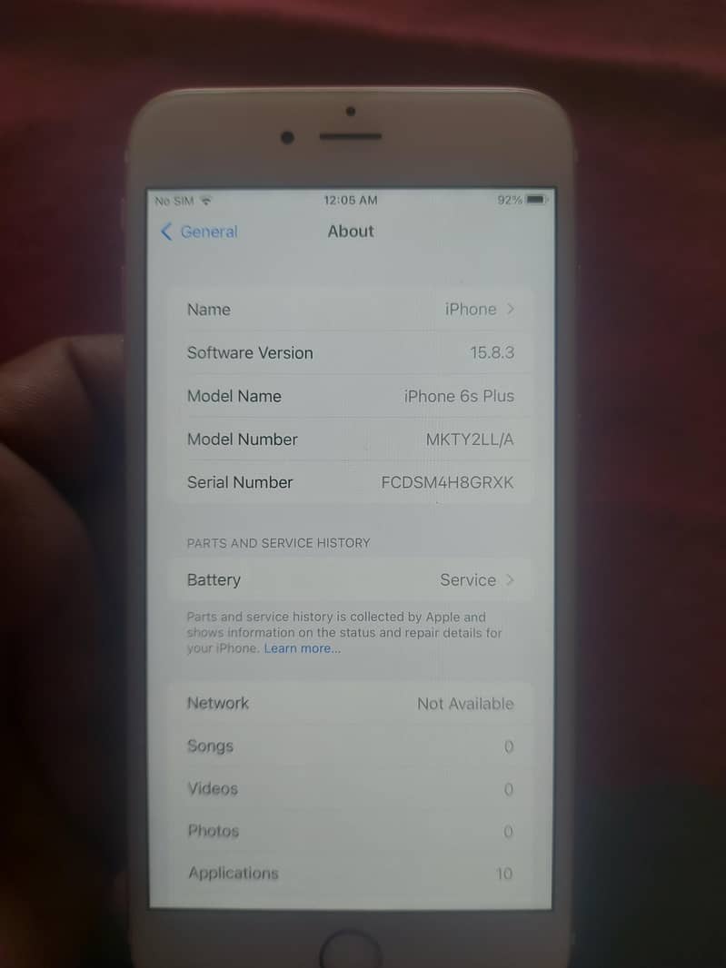 Apple iPhone 6S Plus 7