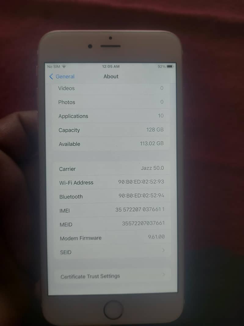 Apple iPhone 6S Plus 8