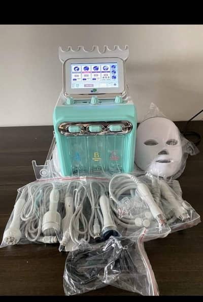 hydra facial machine complete just 2.3 time used new