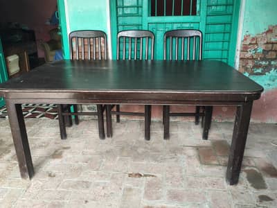 dining table with 6 chair