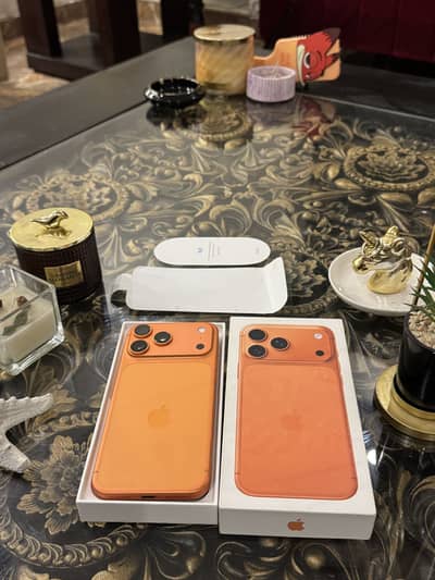 iPhone 17 Pro Max Cosmic Orange complete sim time!