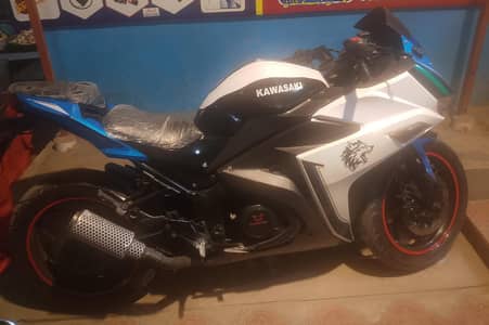 Kawasaki replica 200 cc good condition price 3,40,000