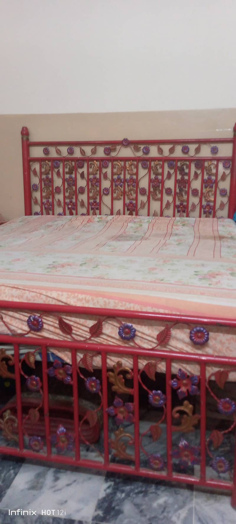 Double bed iron double bed 0